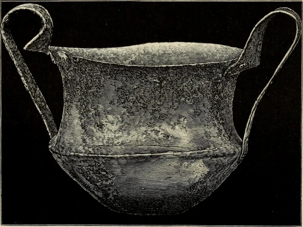 An illustration from Mycenae : a narrative of researches and discoveries at Mycenae and Tiryns, 1878, leaf 319