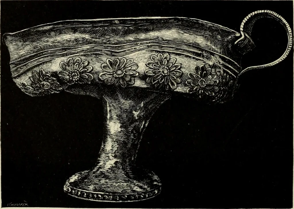 An illustration from Mycenae : a narrative of researches and discoveries at Mycenae and Tiryns, 1878, leaf 322