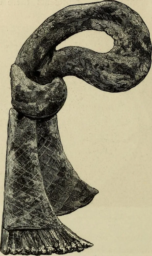 An illustration from Mycenae : a narrative of researches and discoveries at Mycenae and Tiryns, 1878, leaf 330