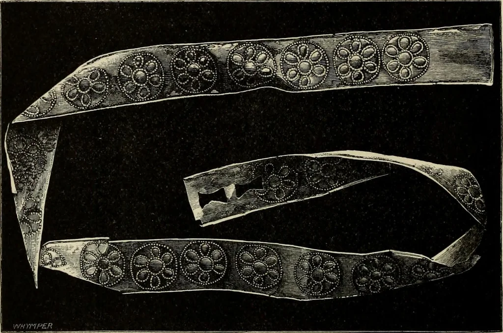 An illustration from Mycenae : a narrative of researches and discoveries at Mycenae and Tiryns, 1878, leaf 332