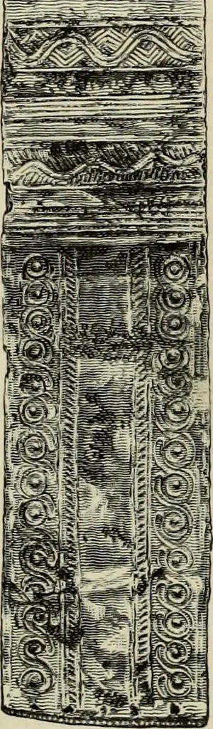An illustration from Mycenae : a narrative of researches and discoveries at Mycenae and Tiryns, 1878, leaf 338