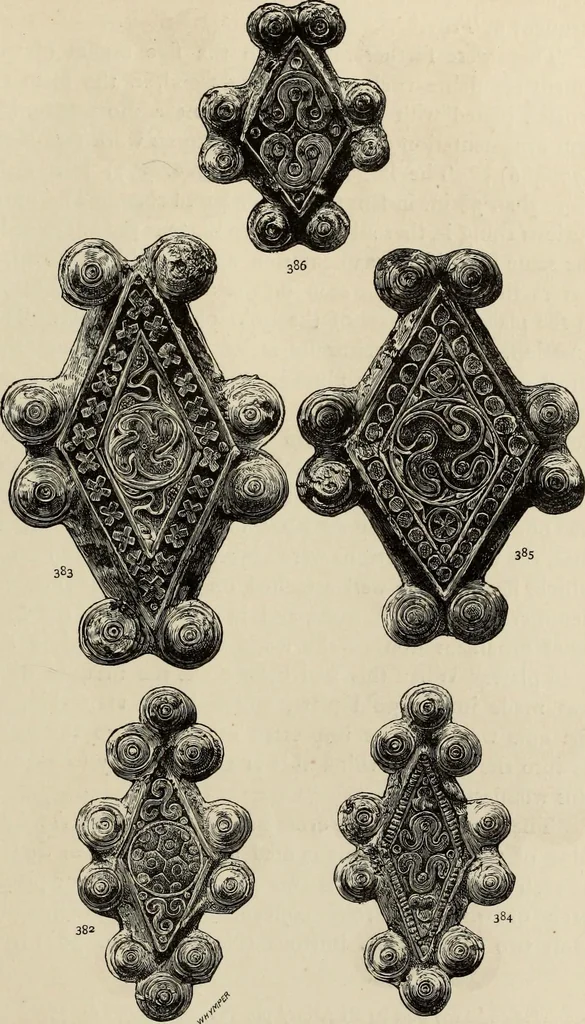 An illustration from Mycenae : a narrative of researches and discoveries at Mycenae and Tiryns, 1878, leaf 347