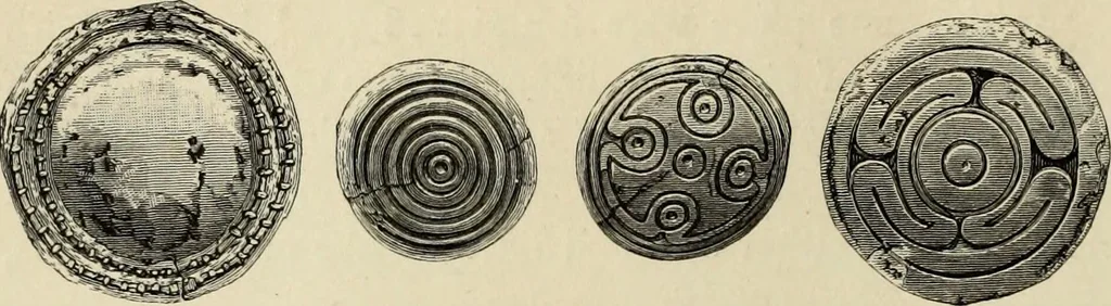 An illustration from Mycenae : a narrative of researches and discoveries at Mycenae and Tiryns, 1878, leaf 352