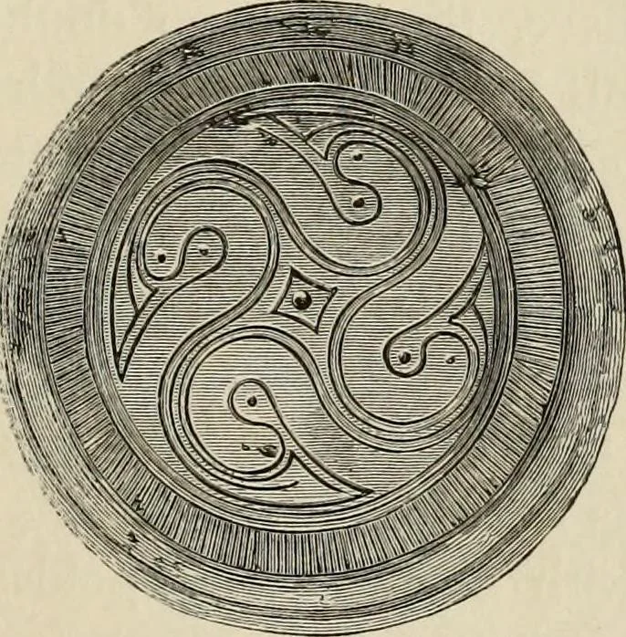 An illustration from Mycenae : a narrative of researches and discoveries at Mycenae and Tiryns, 1878, leaf 353