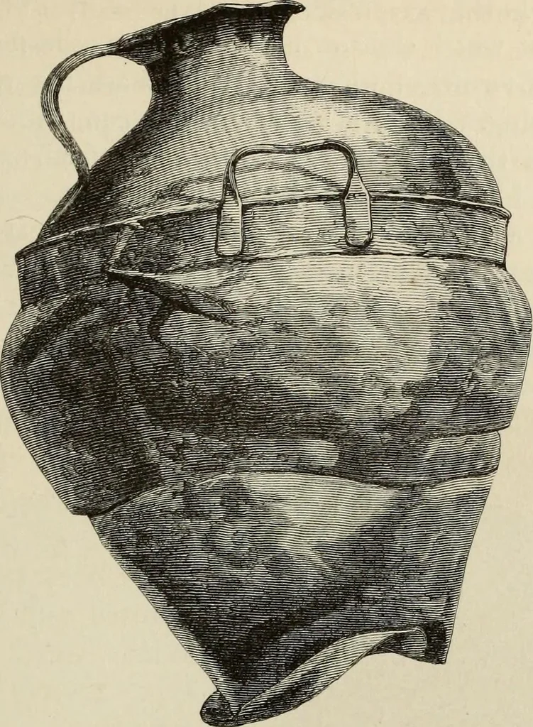 An illustration from Mycenae : a narrative of researches and discoveries at Mycenae and Tiryns, 1878, leaf 363