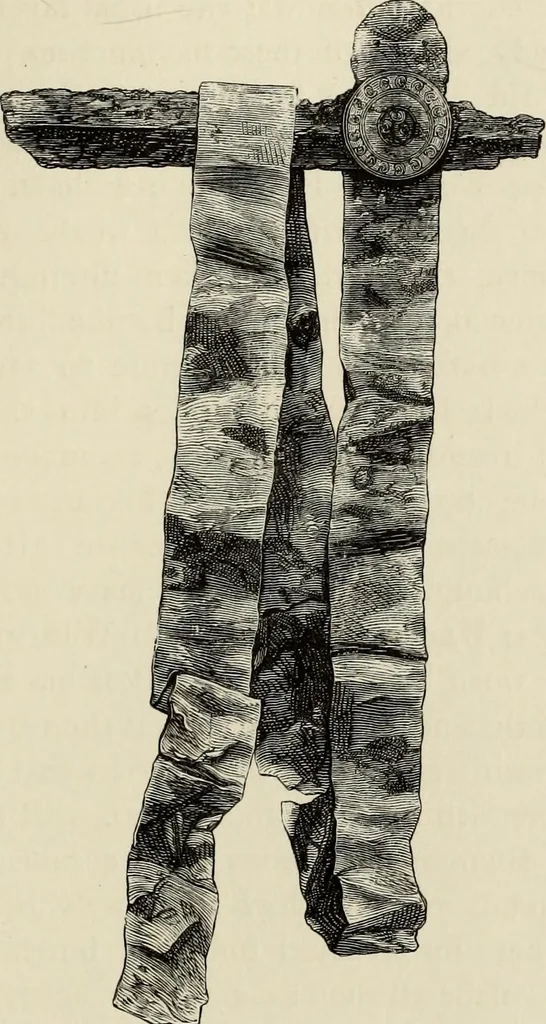 An illustration from Mycenae : a narrative of researches and discoveries at Mycenae and Tiryns, 1878, leaf 387