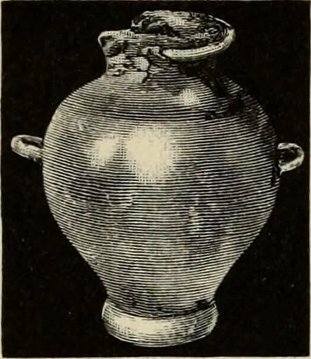 An illustration from Mycenae : a narrative of researches and discoveries at Mycenae and Tiryns, 1878, leaf 388