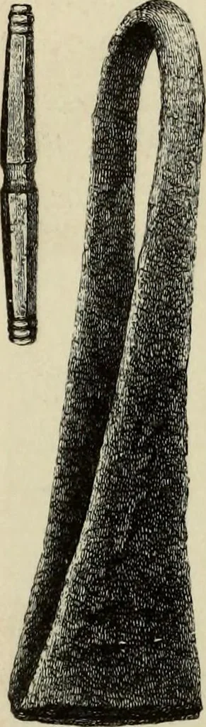 An illustration from Mycenae : a narrative of researches and discoveries at Mycenae and Tiryns, 1878, leaf 396