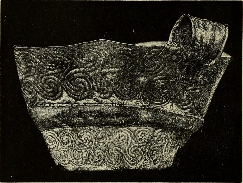 An illustration from Mycenae : a narrative of researches and discoveries at Mycenae and Tiryns, 1878, leaf 402