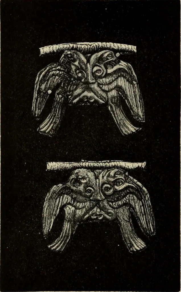 An illustration from Mycenae : a narrative of researches and discoveries at Mycenae and Tiryns, 1878, leaf 406
