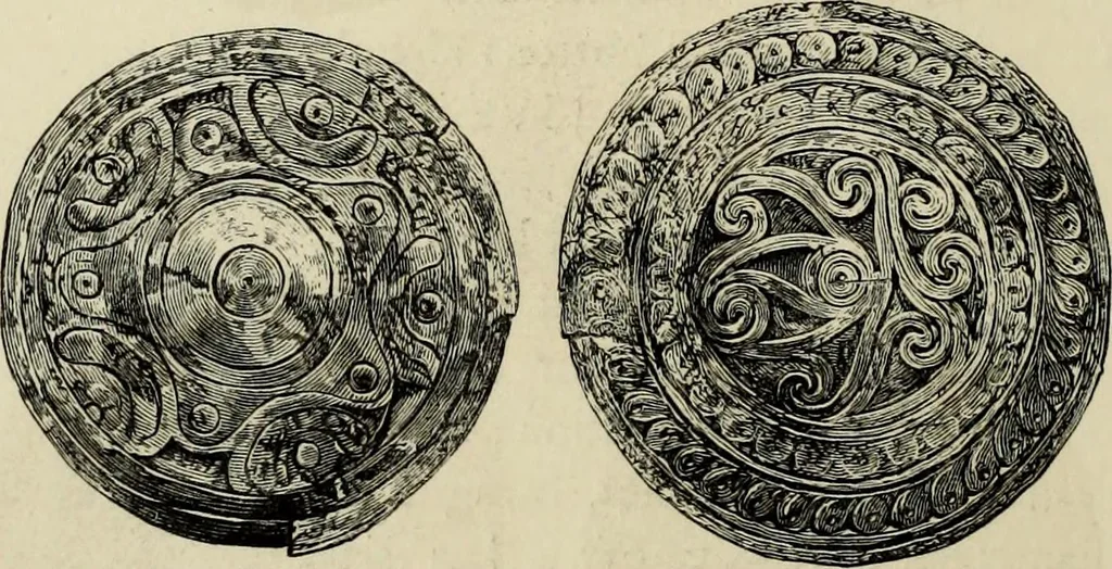 An illustration from Mycenae : a narrative of researches and discoveries at Mycenae and Tiryns, 1878, leaf 410