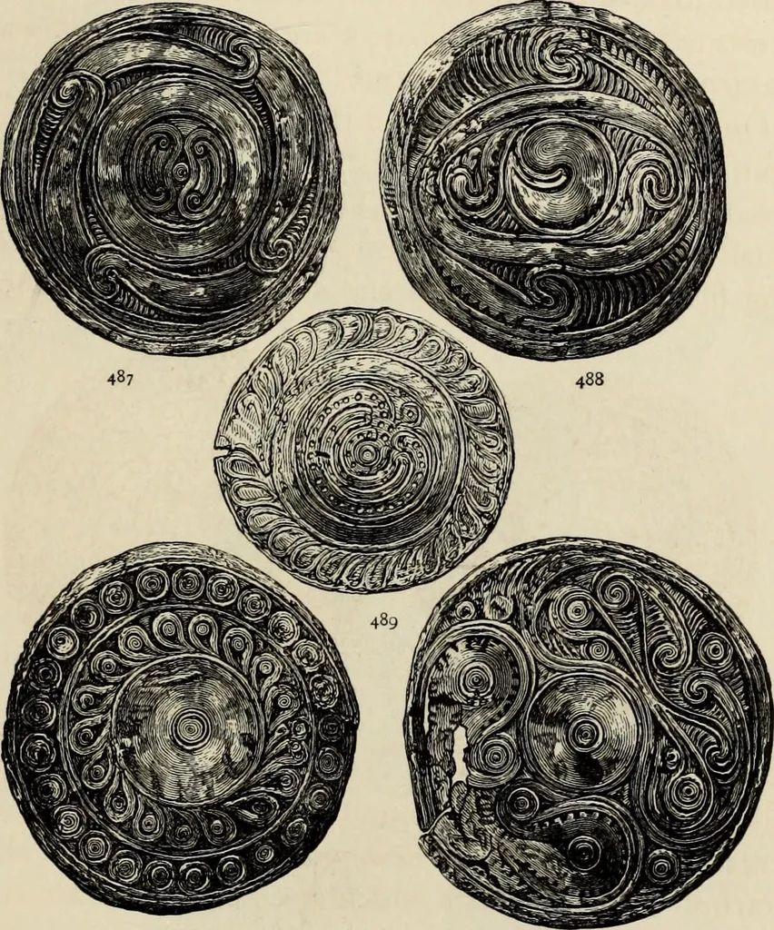 An illustration from Mycenae : a narrative of researches and discoveries at Mycenae and Tiryns, 1878, leaf 411