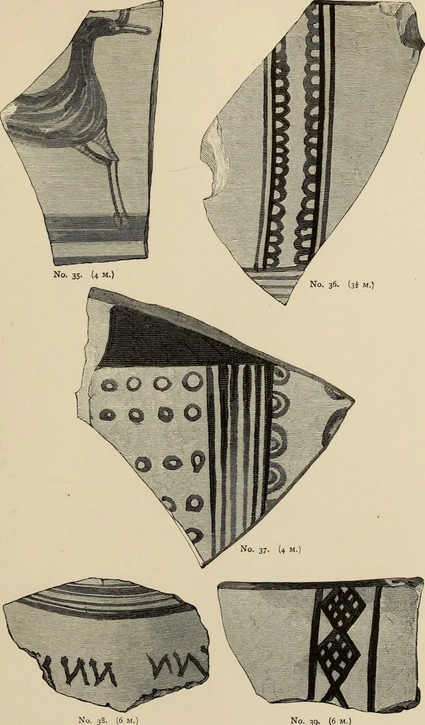 An illustration from Mycenae : a narrative of researches and discoveries at Mycenae and Tiryns, 1878, leaf 483
