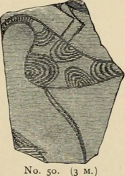 An illustration from Mycenae : a narrative of researches and discoveries at Mycenae and Tiryns, 1878, leaf 487