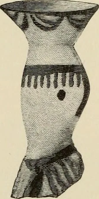 An illustration from Mycenae : a narrative of researches and discoveries at Mycenae and Tiryns, 1878, leaf 503