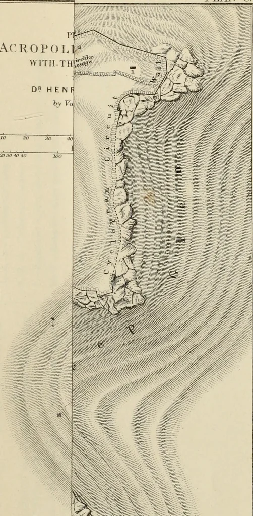 An illustration from Mycenae : a narrative of researches and discoveries at Mycenae and Tiryns, 1878, leaf 515