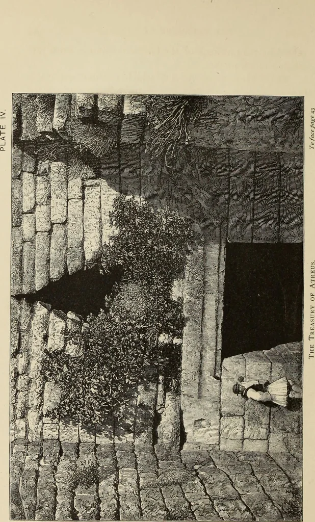 An illustration from Mycen©Œ : a narrative of researches and discoveries at Mycen©Œ and Tiryns, 1878, leaf 127