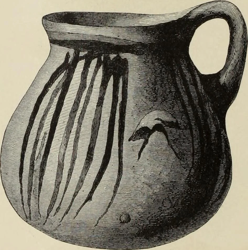 An illustration from Mycen©Œ : a narrative of researches and discoveries at Mycen©Œ and Tiryns, 1878, leaf 151