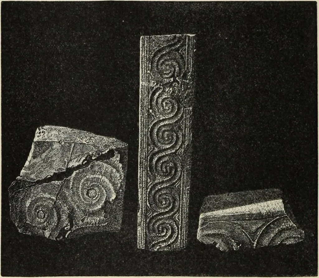 An illustration from Mycen©Œ : a narrative of researches and discoveries at Mycen©Œ and Tiryns, 1878, leaf 183