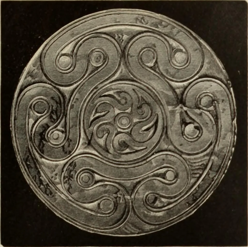 An illustration from Mycen©Œ : a narrative of researches and discoveries at Mycen©Œ and Tiryns, 1878, leaf 258