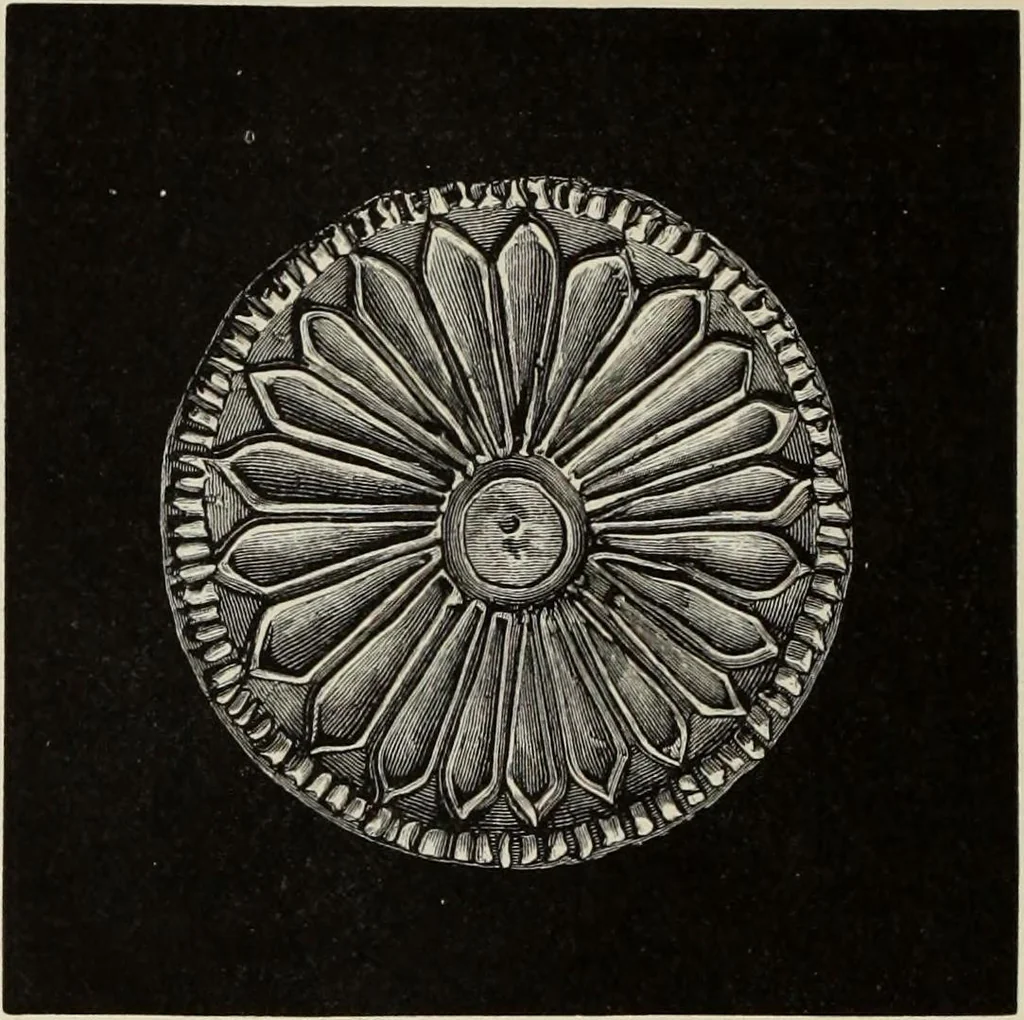 An illustration from Mycen©Œ : a narrative of researches and discoveries at Mycen©Œ and Tiryns, 1878, leaf 261