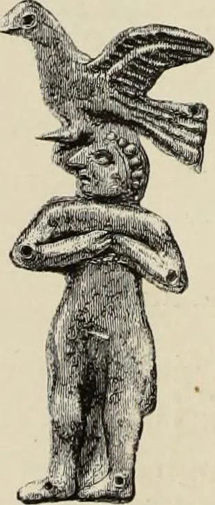 An illustration from Mycen©Œ : a narrative of researches and discoveries at Mycen©Œ and Tiryns, 1878, leaf 269