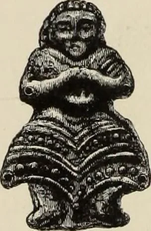 An illustration from Mycen©Œ : a narrative of researches and discoveries at Mycen©Œ and Tiryns, 1878, leaf 271