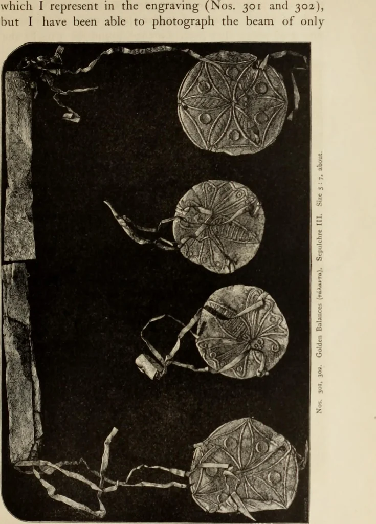 An illustration from Mycen©Œ : a narrative of researches and discoveries at Mycen©Œ and Tiryns, 1878, leaf 286