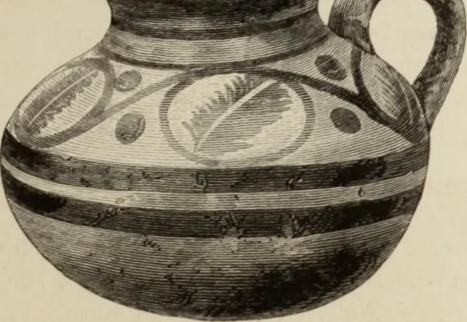 An illustration from Mycen©Œ : a narrative of researches and discoveries at Mycen©Œ and Tiryns, 1878, leaf 298