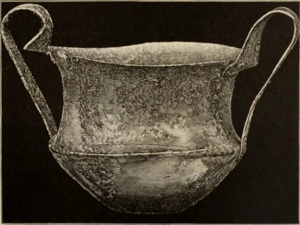 An illustration from Mycen©Œ : a narrative of researches and discoveries at Mycen©Œ and Tiryns, 1878, leaf 320