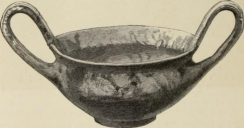 An illustration from Mycen©Œ : a narrative of researches and discoveries at Mycen©Œ and Tiryns, 1878, leaf 329