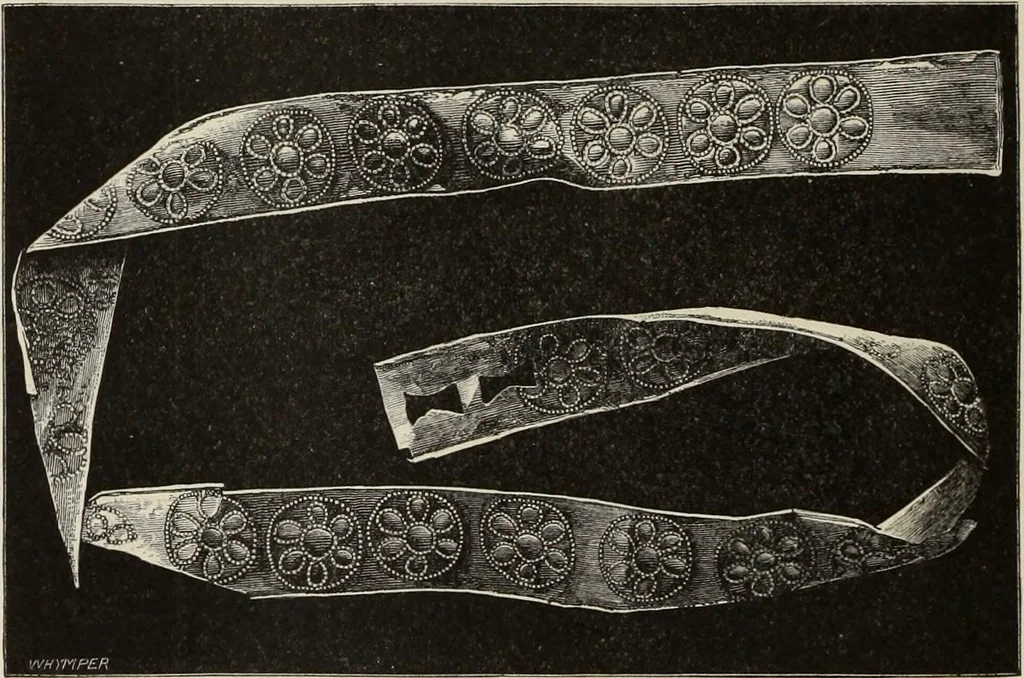 An illustration from Mycen©Œ : a narrative of researches and discoveries at Mycen©Œ and Tiryns, 1878, leaf 333