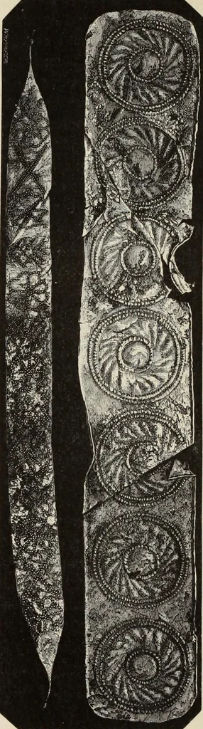 An illustration from Mycen©Œ : a narrative of researches and discoveries at Mycen©Œ and Tiryns, 1878, leaf 337