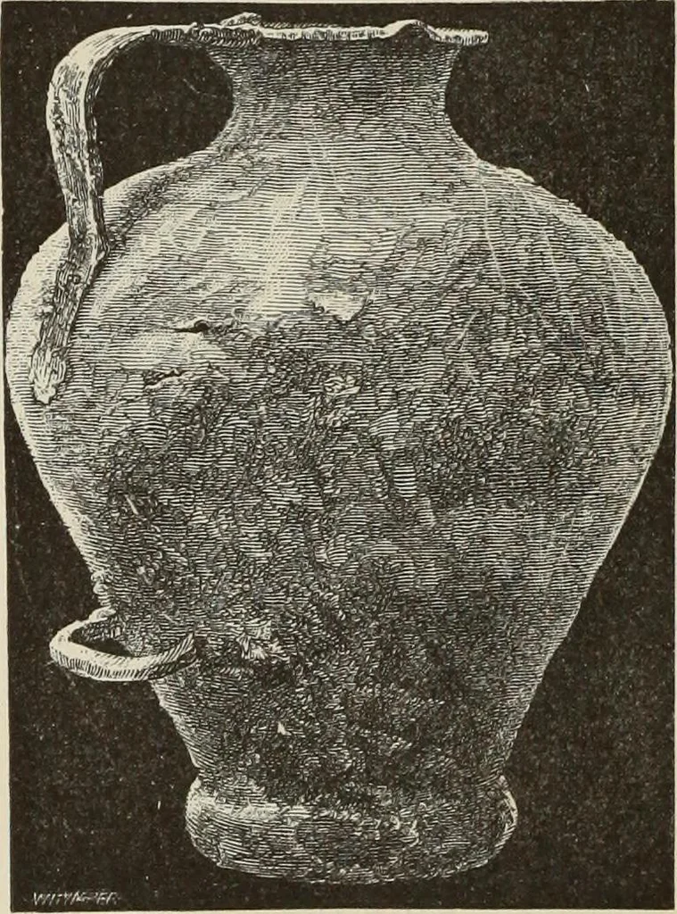 An illustration from Mycen©Œ : a narrative of researches and discoveries at Mycen©Œ and Tiryns, 1878, leaf 363
