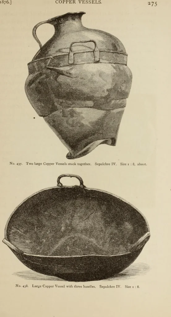 An illustration from Mycen©Œ : a narrative of researches and discoveries at Mycen©Œ and Tiryns, 1878, leaf 364