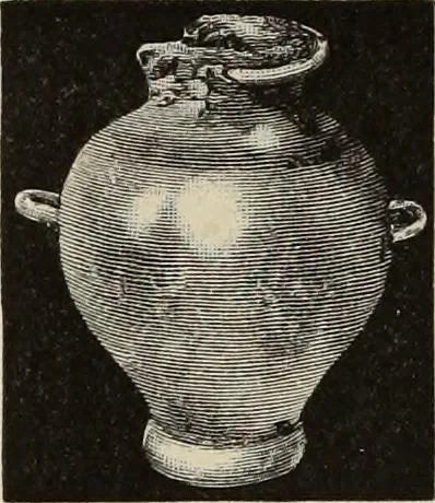 An illustration from Mycen©Œ : a narrative of researches and discoveries at Mycen©Œ and Tiryns, 1878, leaf 389