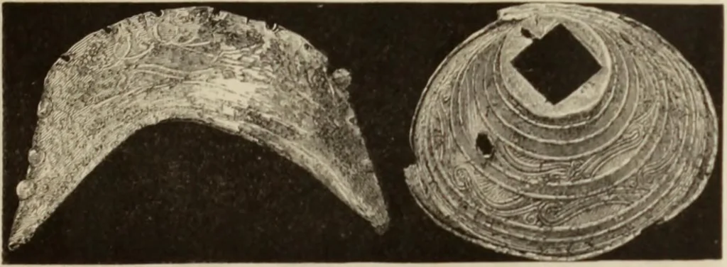 An illustration from Mycen©Œ : a narrative of researches and discoveries at Mycen©Œ and Tiryns, 1878, leaf 394