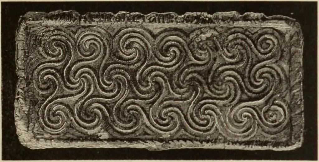 An illustration from Mycen©Œ : a narrative of researches and discoveries at Mycen©Œ and Tiryns, 1878, leaf 400