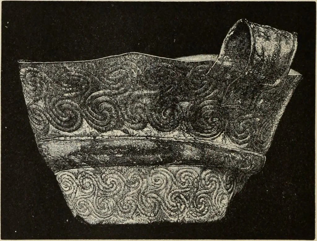 An illustration from Mycen©Œ : a narrative of researches and discoveries at Mycen©Œ and Tiryns, 1878, leaf 403