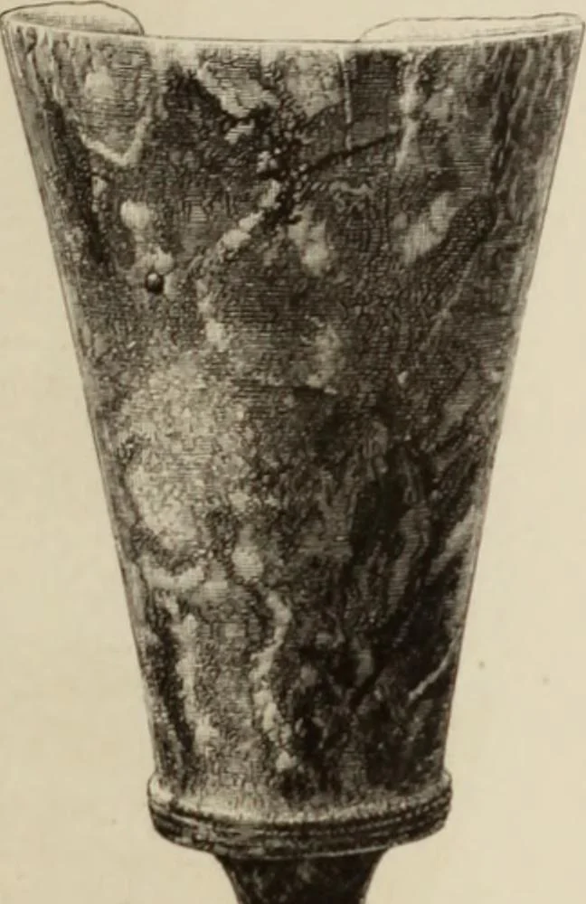 An illustration from Mycen©Œ : a narrative of researches and discoveries at Mycen©Œ and Tiryns, 1878, leaf 406