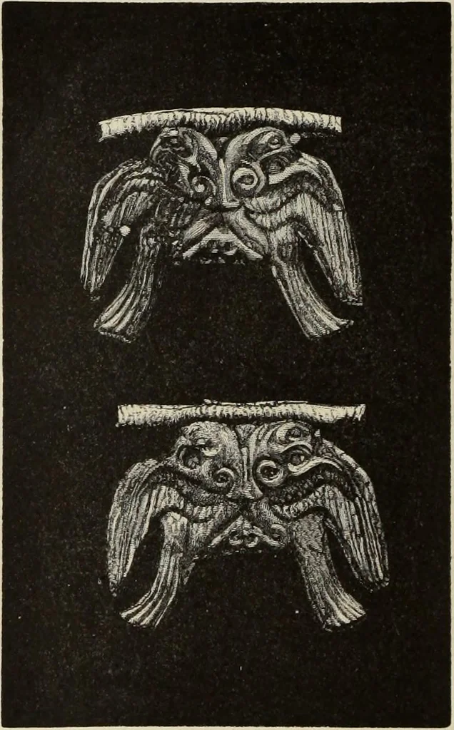 An illustration from Mycen©Œ : a narrative of researches and discoveries at Mycen©Œ and Tiryns, 1878, leaf 407