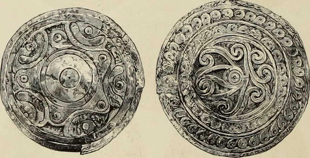 An illustration from Mycen©Œ : a narrative of researches and discoveries at Mycen©Œ and Tiryns, 1878, leaf 411