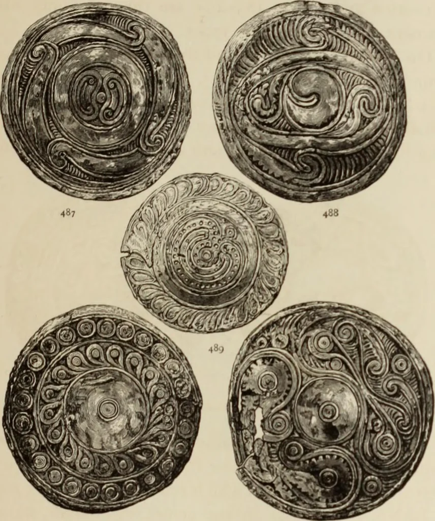 An illustration from Mycen©Œ : a narrative of researches and discoveries at Mycen©Œ and Tiryns, 1878, leaf 412