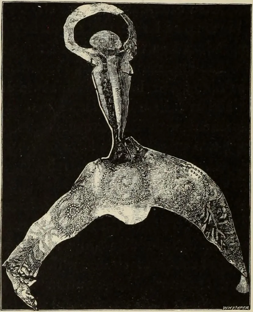 An illustration from Mycen©Œ : a narrative of researches and discoveries at Mycen©Œ and Tiryns, 1878, leaf 417