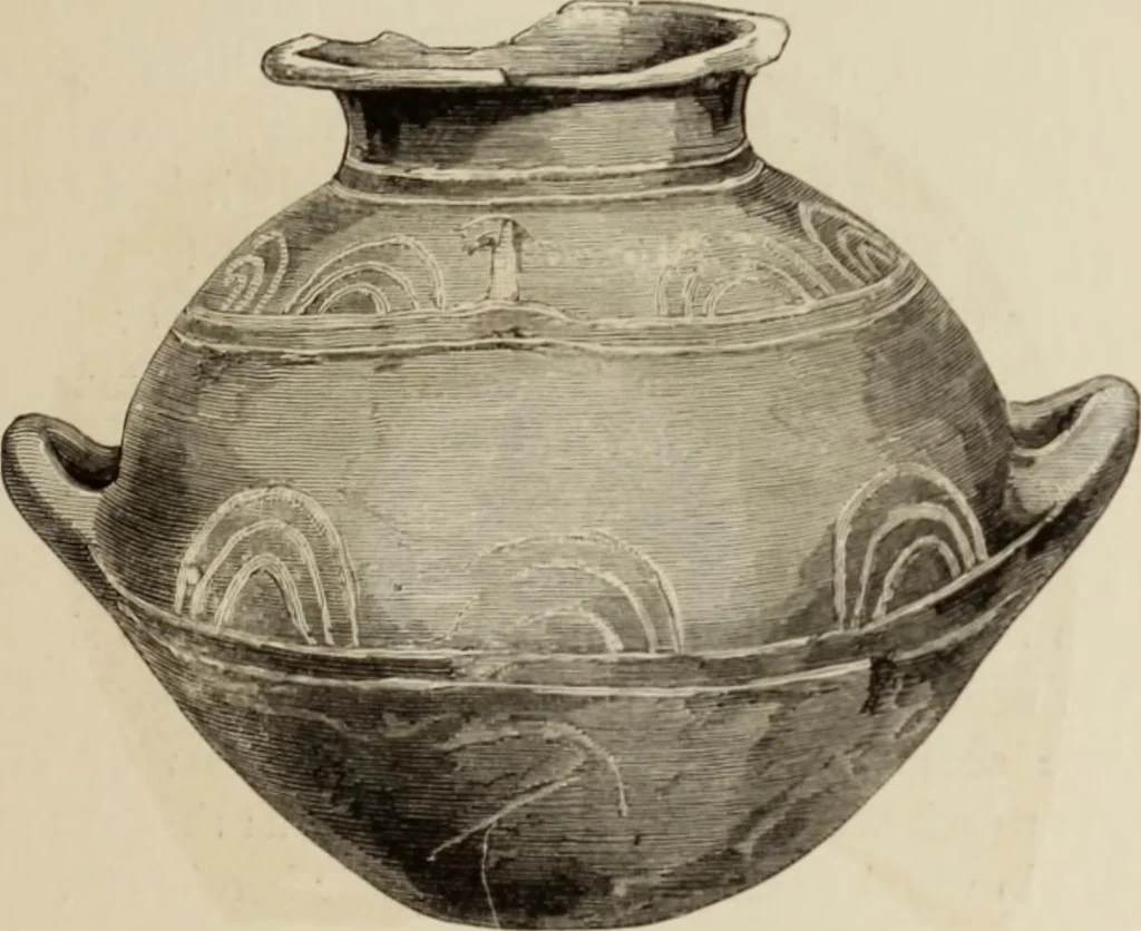 An illustration from Mycen©Œ : a narrative of researches and discoveries at Mycen©Œ and Tiryns, 1878, leaf 420