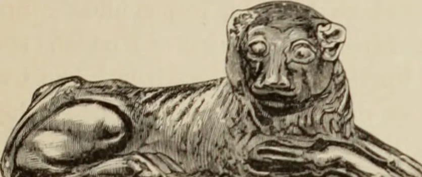 An illustration from Mycen©Œ : a narrative of researches and discoveries at Mycen©Œ and Tiryns, 1878, leaf 450