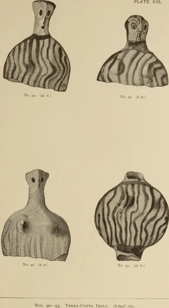 An illustration from Mycen©Œ : a narrative of researches and discoveries at Mycen©Œ and Tiryns, 1878, leaf 498