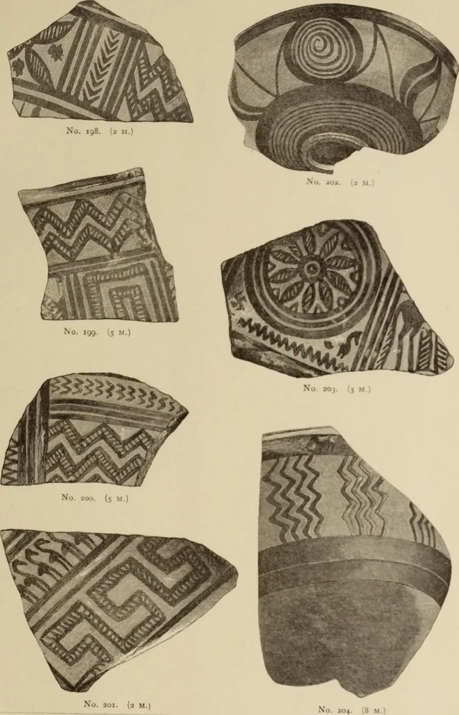 An illustration from Mycen©Œ : a narrative of researches and discoveries at Mycen©Œ and Tiryns, 1878, leaf 508