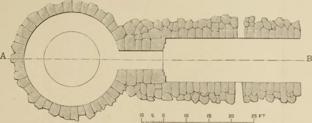 An illustration from Mycen©Œ : a narrative of researches and discoveries at Mycen©Œ and Tiryns, 1878, leaf 522