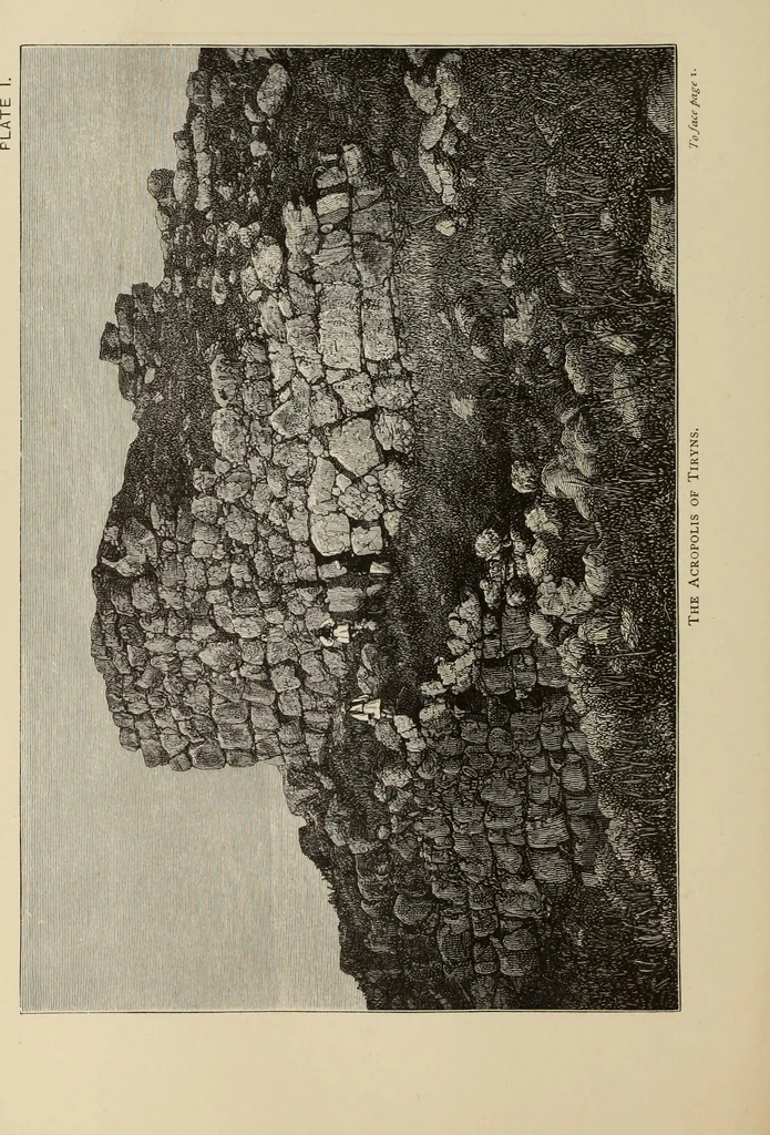 An illustration from Mycen©Œ : a narrative of researches and discoveries at Mycen©Œ and Tiryns, 1878, leaf 79